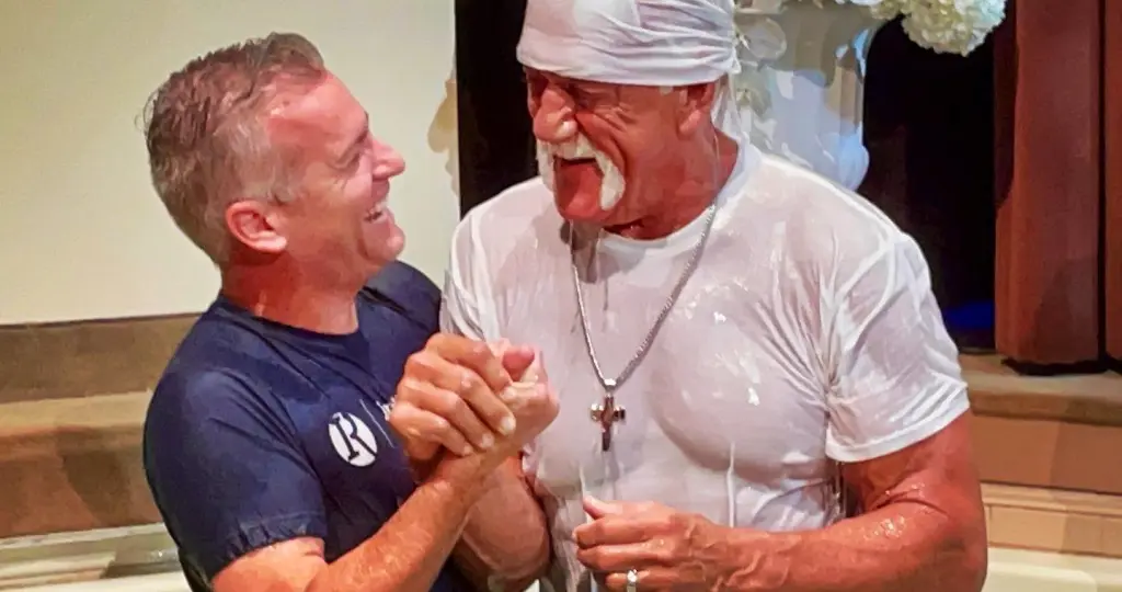 Hulk Hogan and wife were baptized months before his death