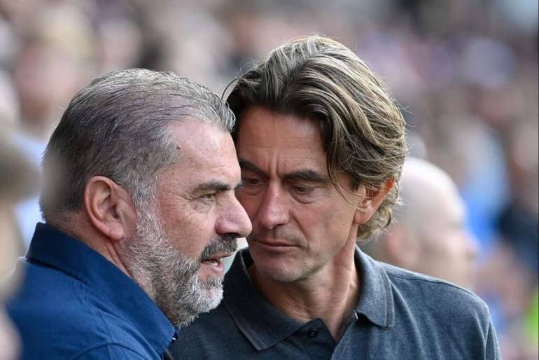 Brentford reached out to Postecoglou following Thomas Frank’s departure