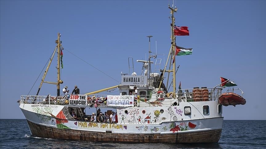 US activist Chris Smalls beaten, choked after Israel seizes Gaza-bound aid ship