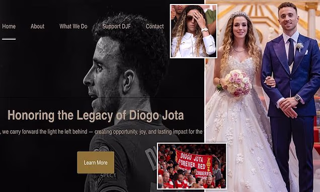 Fake ‘Diogo Jota foundation’ website vanishes after collecting £50,000 in donations