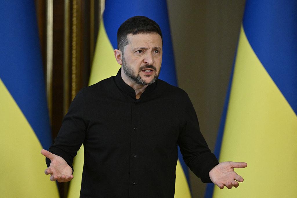 ZELENSKY DEFIANT: Rejects ceding territory to Russia