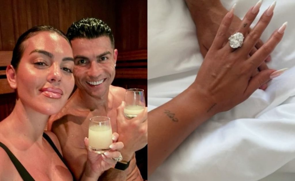 Georgina Rodriguez sparks Ronaldo engagement rumours with viral diamond ring photo