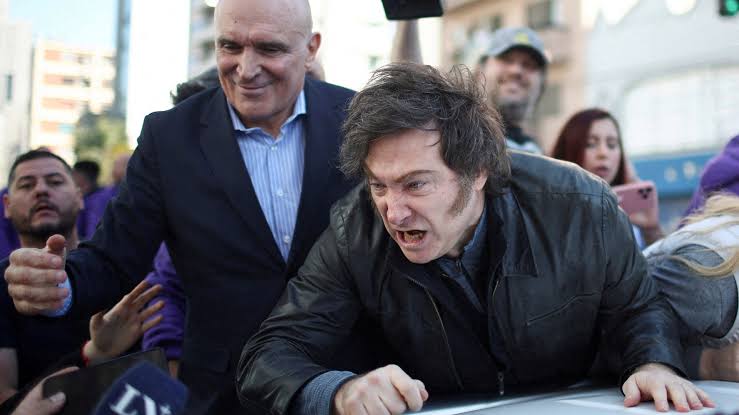 Argentina’s President Milei attacked with stones during campaign rally