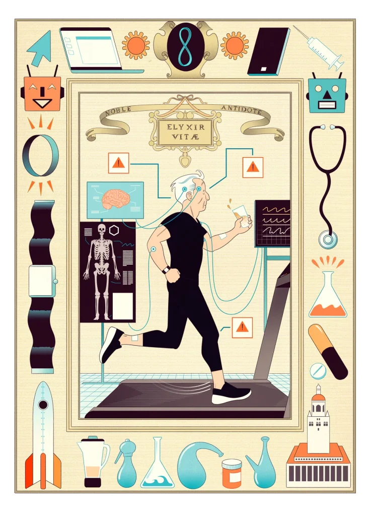 How to live forever and get rich doing it