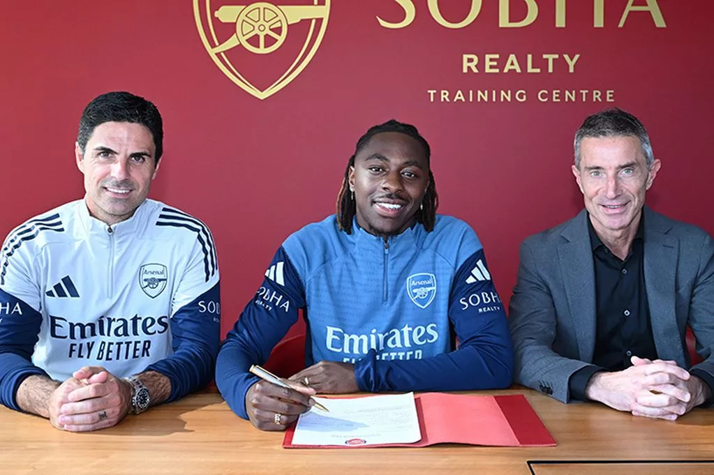 Eze hails Arsenal return as fulfilment of mother’s prayer