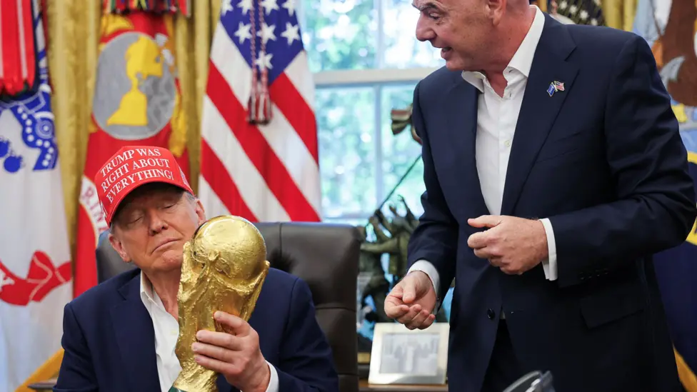 Trump calls 2026 World Cup draw ‘the biggest event in sport’