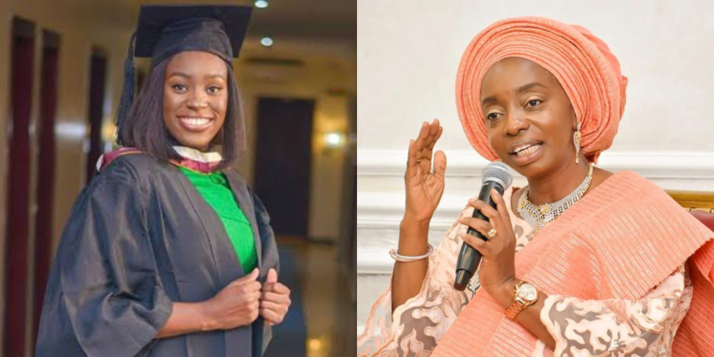 Lagos Governor’s wife, says hospital elevator accident that killed female doctor was spiritual attack