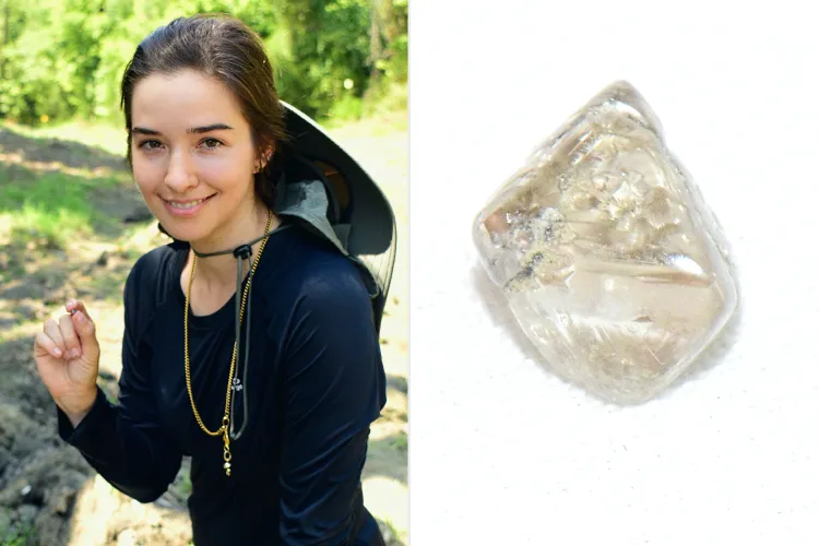 Woman discovers 2.3-carat diamond and decides to keep it for her engagement ring