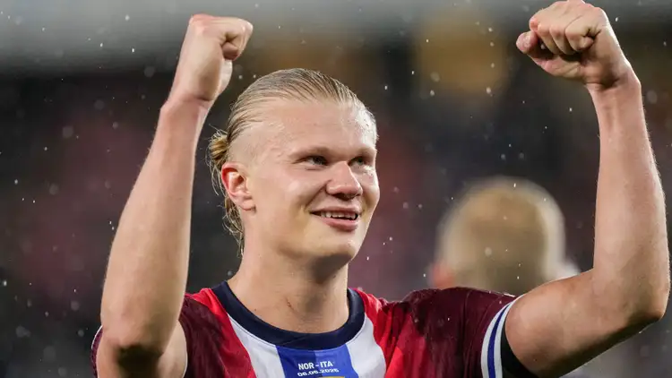 Erling Haaland officially changes name on back of Norway shirt…