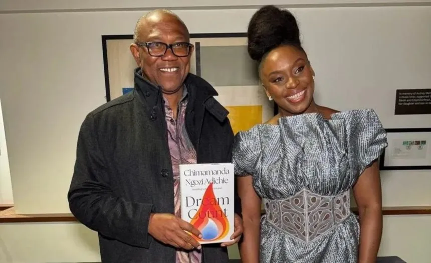 Why Peter Obi wants to be president — Chimamanda Adichie
