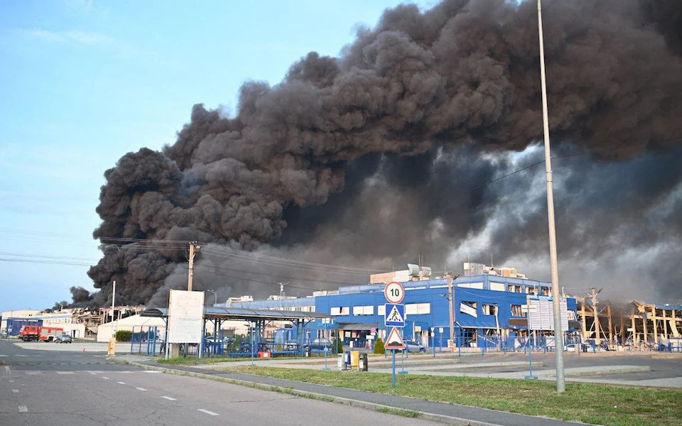 PUTIN BOMBS AMERICAN FACTORY IN UKRAINE…