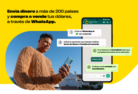 Western Union adds WhatsApp channel for global transfers