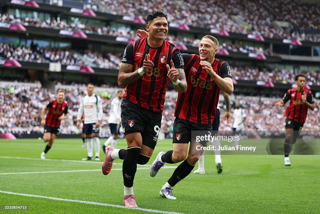 Bournemouth stun lacklustre Tottenham with hard-fought 1-0 victory