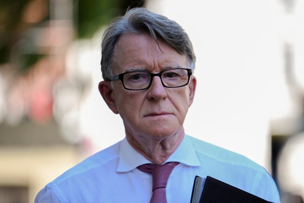 UK fires US ambassador Mandelson over Epstein emails