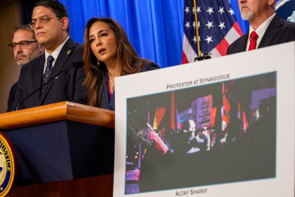 U.S. files lawsuit against Pro-Palestinian protesters outside Synagogue