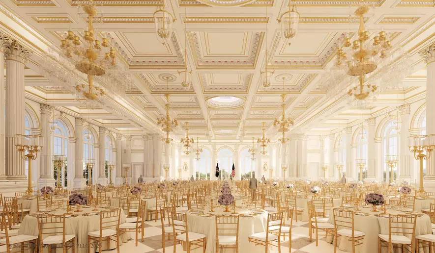 Trump begins construction of new 0m White House ballroom