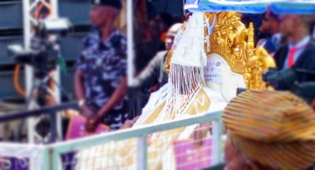 Tinubu arrives at Olubadan coronation