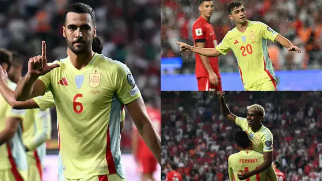 Spain vs Turkey player ratings: Ruthless Spain destroy Turkey 6-0 with Merino hat-trick and Pedri brace