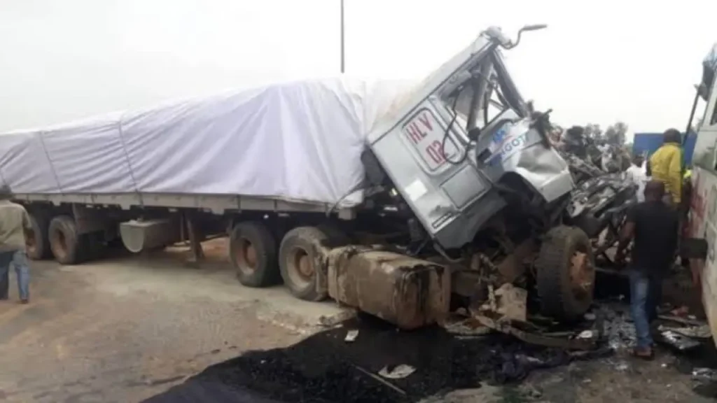 Dangote truck allegedly kills family of five in Enugu