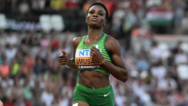 Tobi Amusan wins silver in 100m hurdles at World Championships