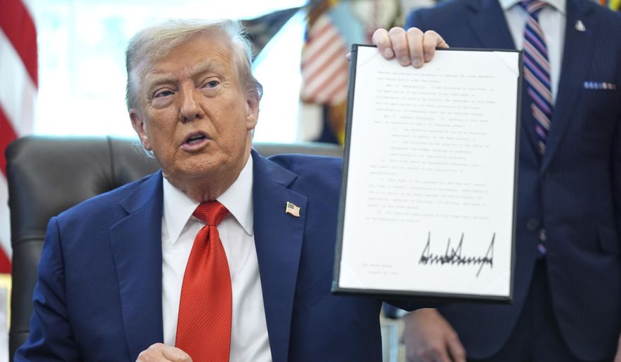 Trump sets modern record with 200th executive order