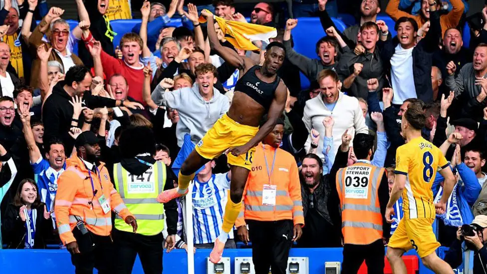 Chelsea 1-3 Brighton: Danny Welbeck brace inspires comeback win against 10-man Blues