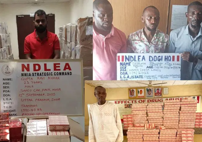 Indian businessman, three others arrested over ₦3.9bn tramadol seizure in Lagos