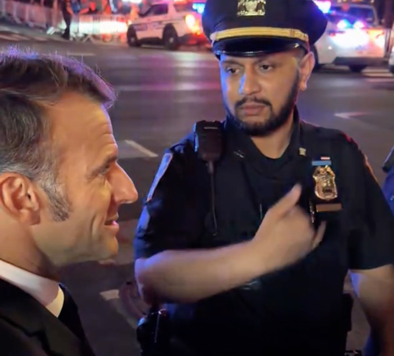 Macron turns to Trump after getting stuck in New York UN traffic