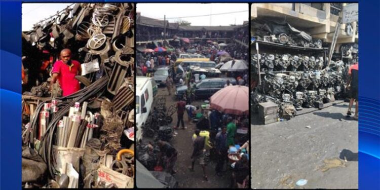 List: Largest auto spare parts markets in Lagos