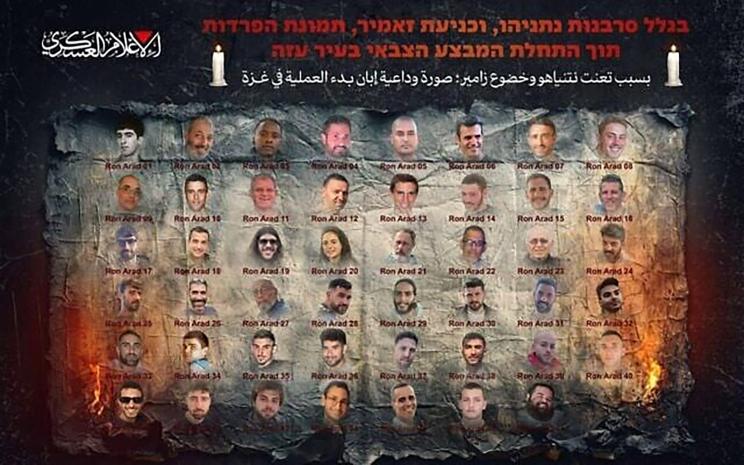 Hamas issues chilling ‘parting image’ of 48 hostages amid Gaza City siege