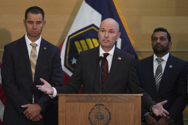 Utah governor says motive in Kirk shooting remains unclear, but suspect held left-leaning views