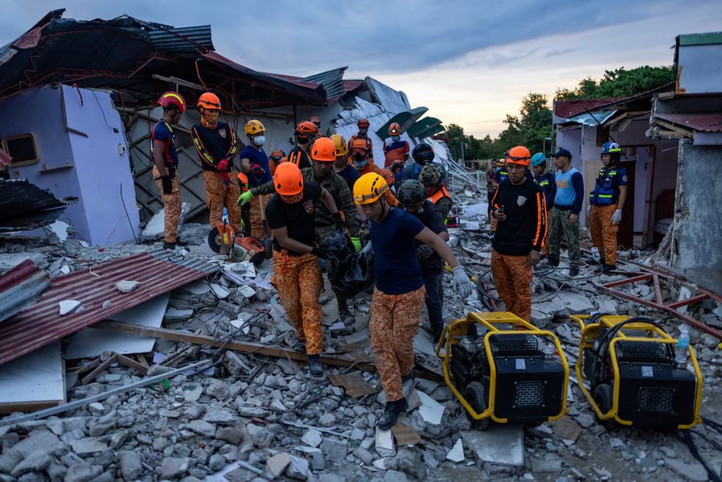 Deadliest Philippine earthquake in decade leaves 69 dead