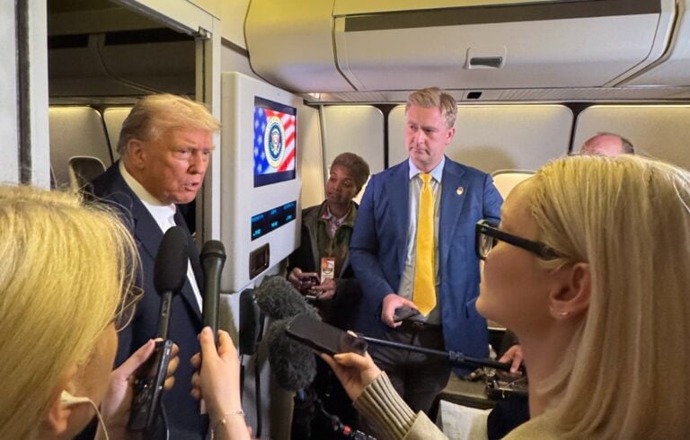 “I’m not sure i’ll make Heaven,” says Trump after Gaza truce success