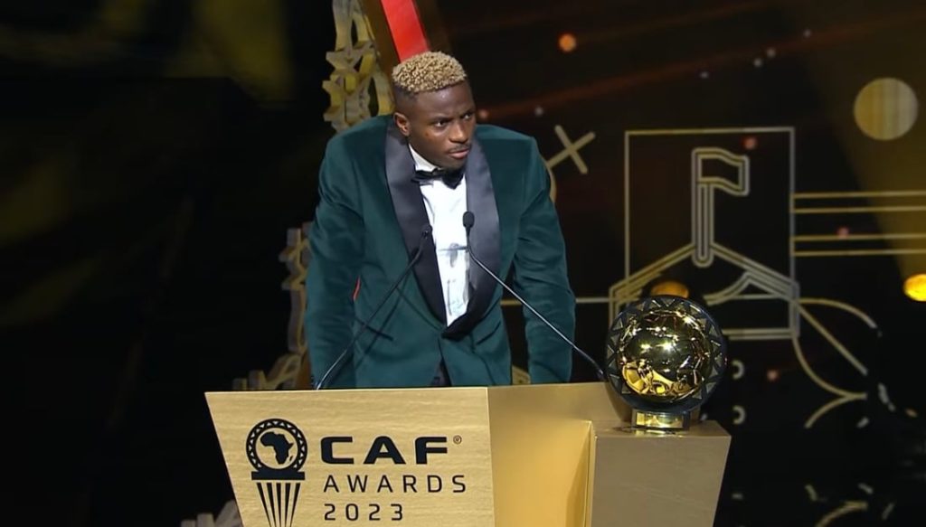 Osimhen shortlisted for 2025 CAF Men’s Player of the Year award