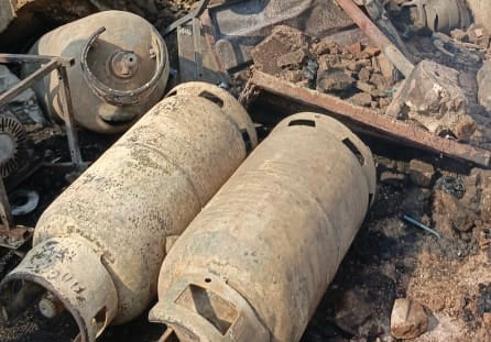 Gas explosion hits Lagos market