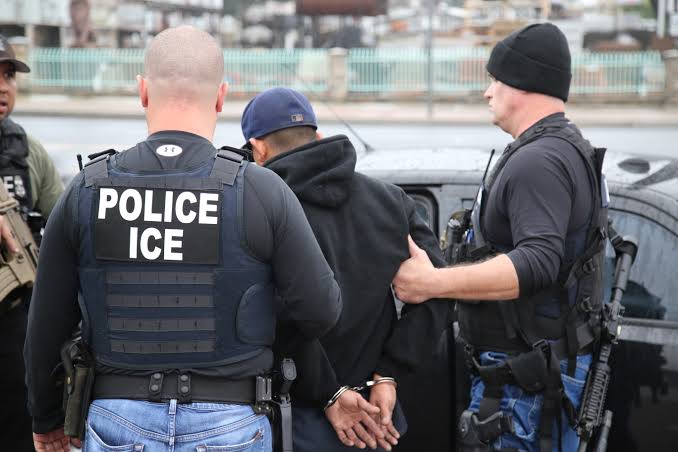 ICE agents scanning peoples’ faces on street to verify citizenship…