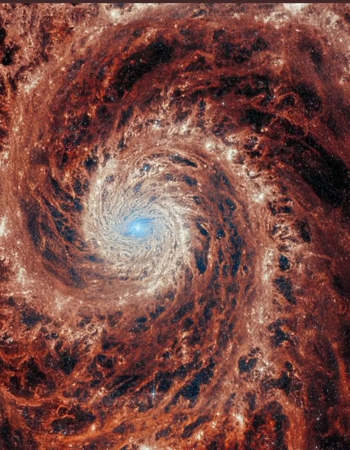 James Webb telescope captures stunning new image of the whirlpool galaxy