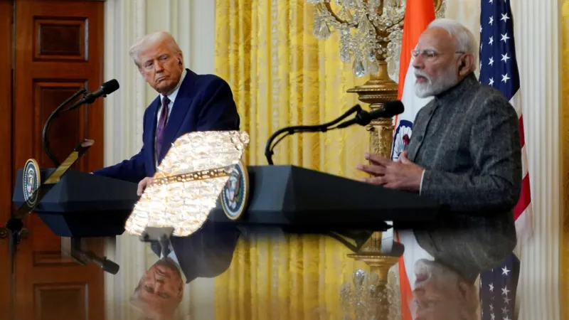 Trump says Modi agrees to halt Russian oil purchases
