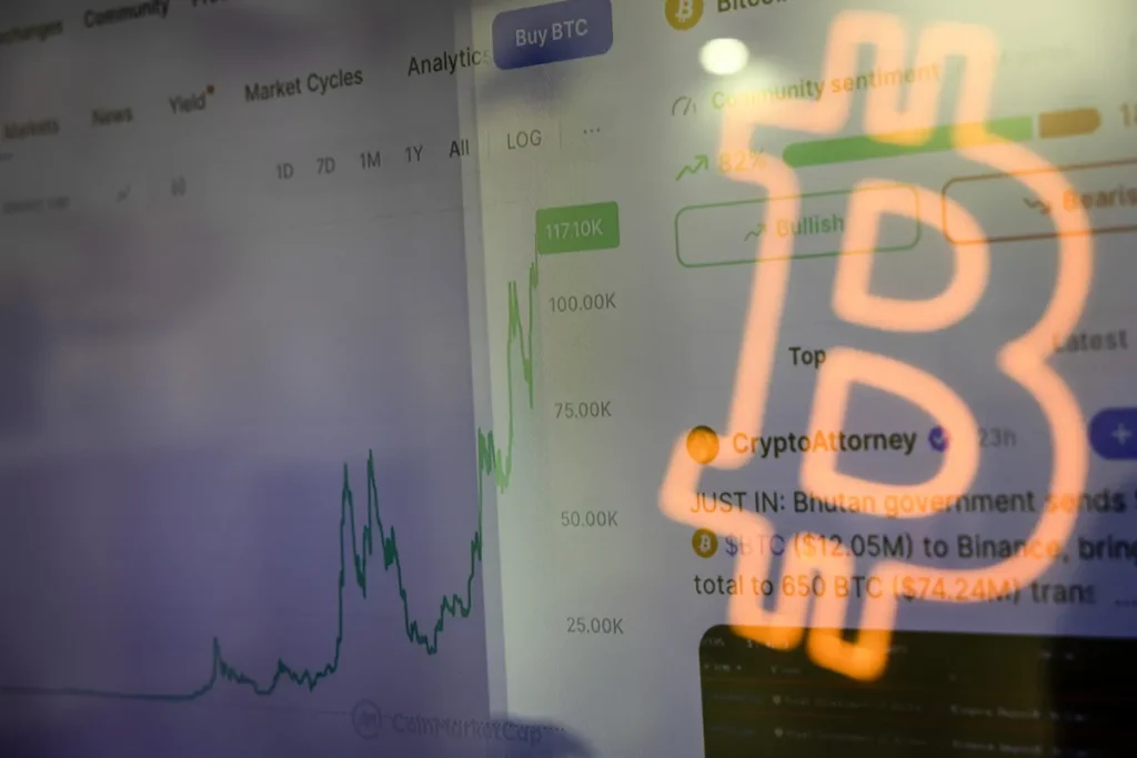 Bitcoin jumps to 0,000 as investors seek safety