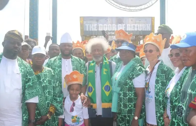 Wole Soyinka welcomes 57 diaspora returnees in symbolic homecoming