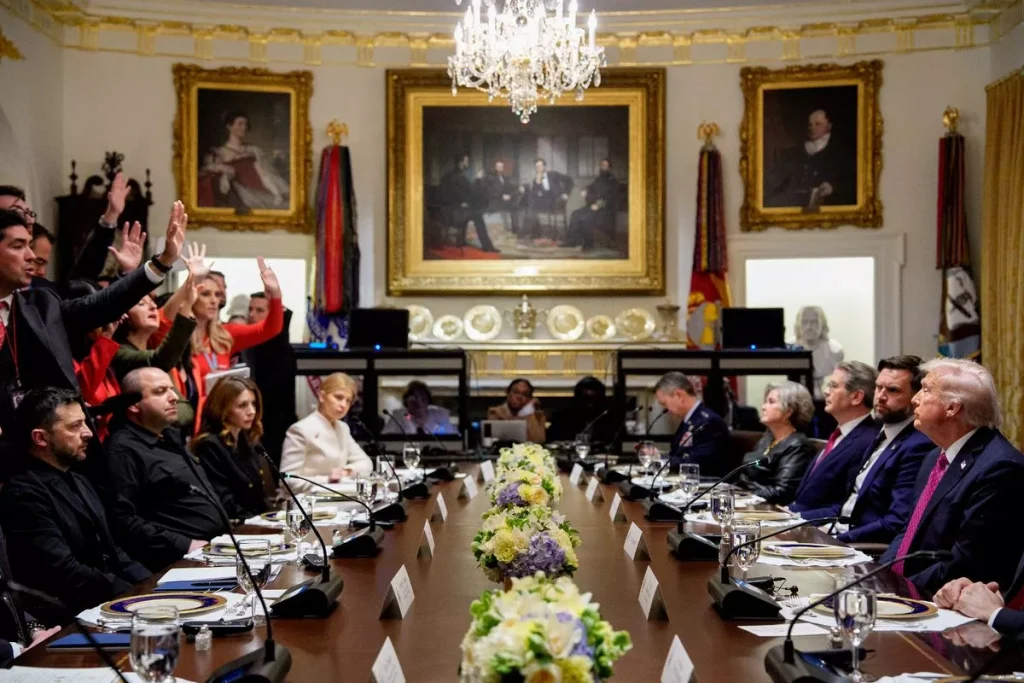 Five highlights from Trump and Zelenskyy’s heated meeting where the US president reportedly threw maps