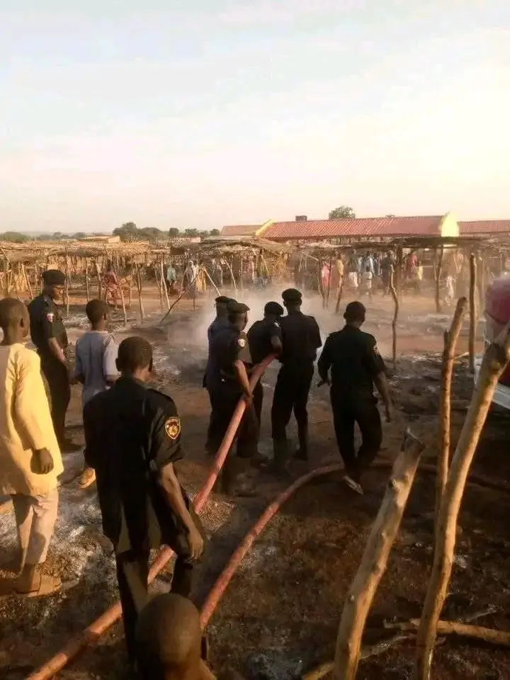 Fire razes over 500 shops in Kano