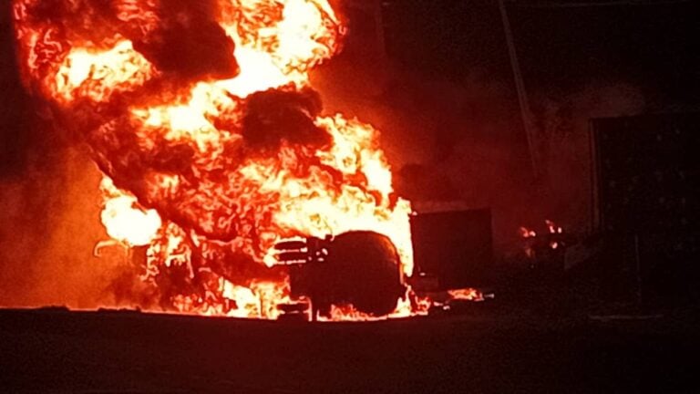 Many feared dead as petrol tanker fire engulfs Ogun expressway