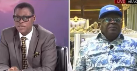 Umahi, Arise TV’s Rufai Oseni trade words in heated live interview