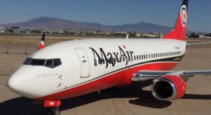 Max Air flight grounded in Maiduguri as pilots protest unpaid debts