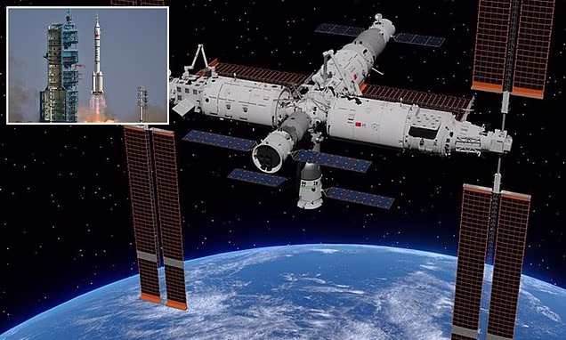 Chinese astronauts stranded in orbit after space capsule hit by debris