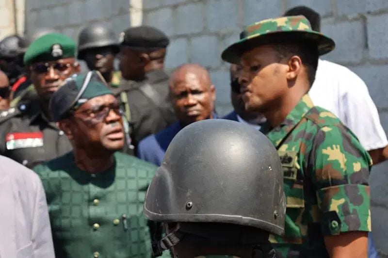 Defence minister responds to Wike–naval officer clash, says “we’re looking into it”