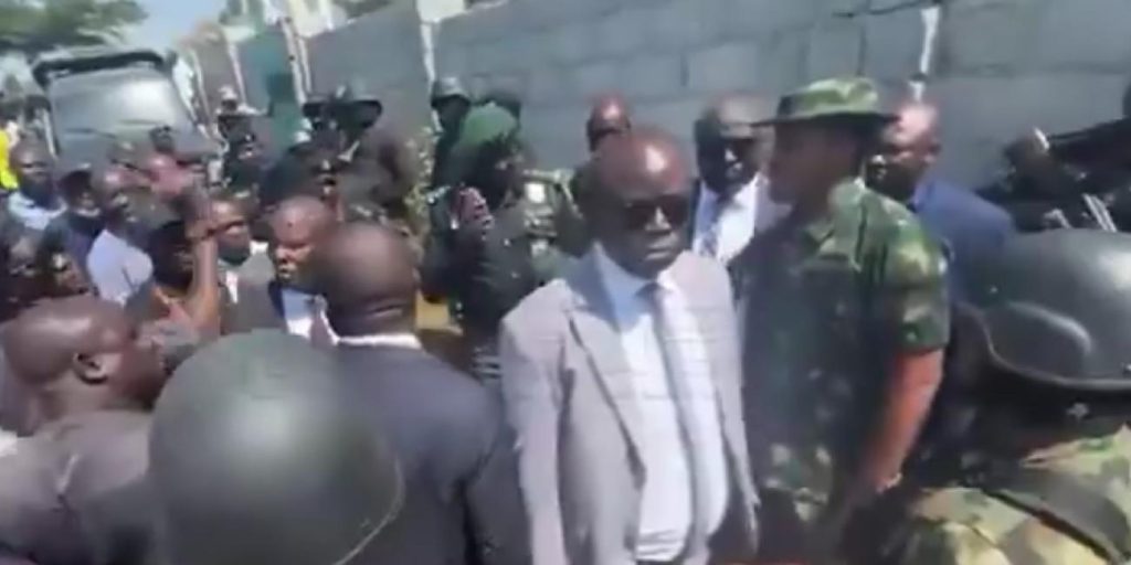 Wike’s police orderly sparks reactions after viral comment on power tussle