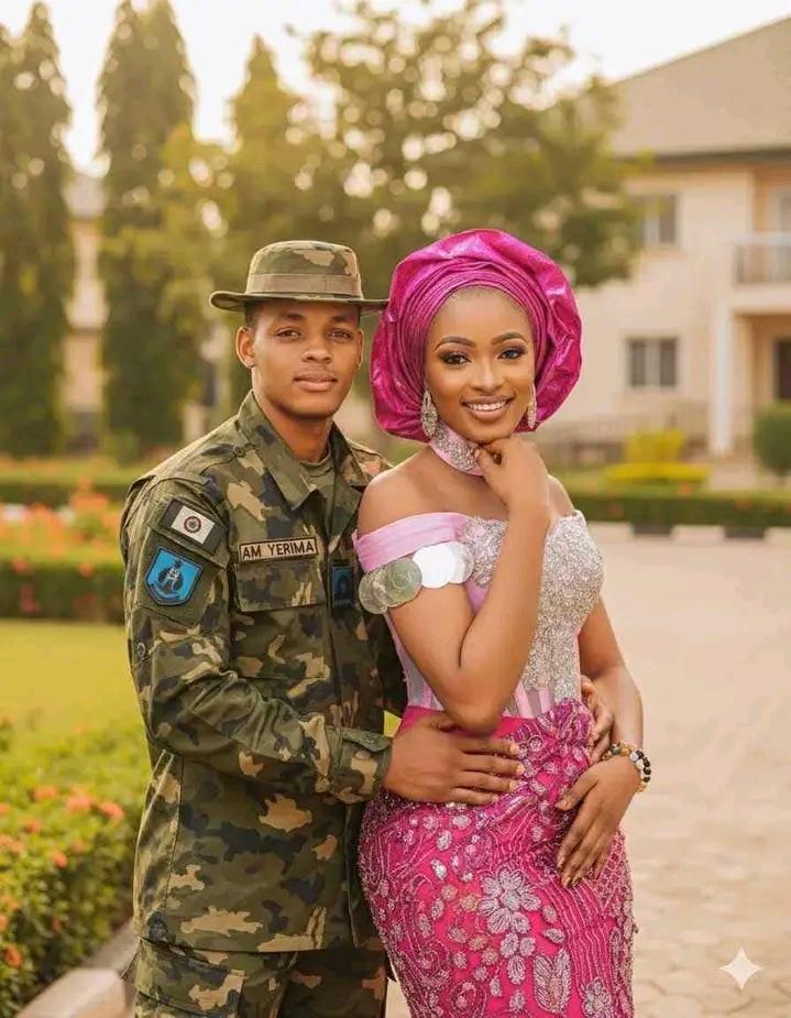 Photos: The ‘many wives’ of soldier who stood up to Wike