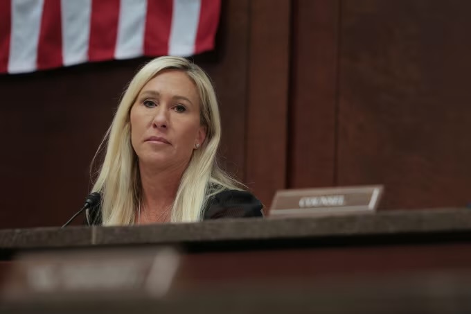 Marjorie Taylor Greene apologizes for her role in ‘toxic politics’